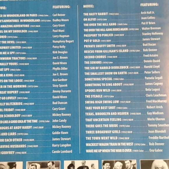 Vintage Set Of Twelve DVDs With Over 50 Movies! - Picture 13 of 14